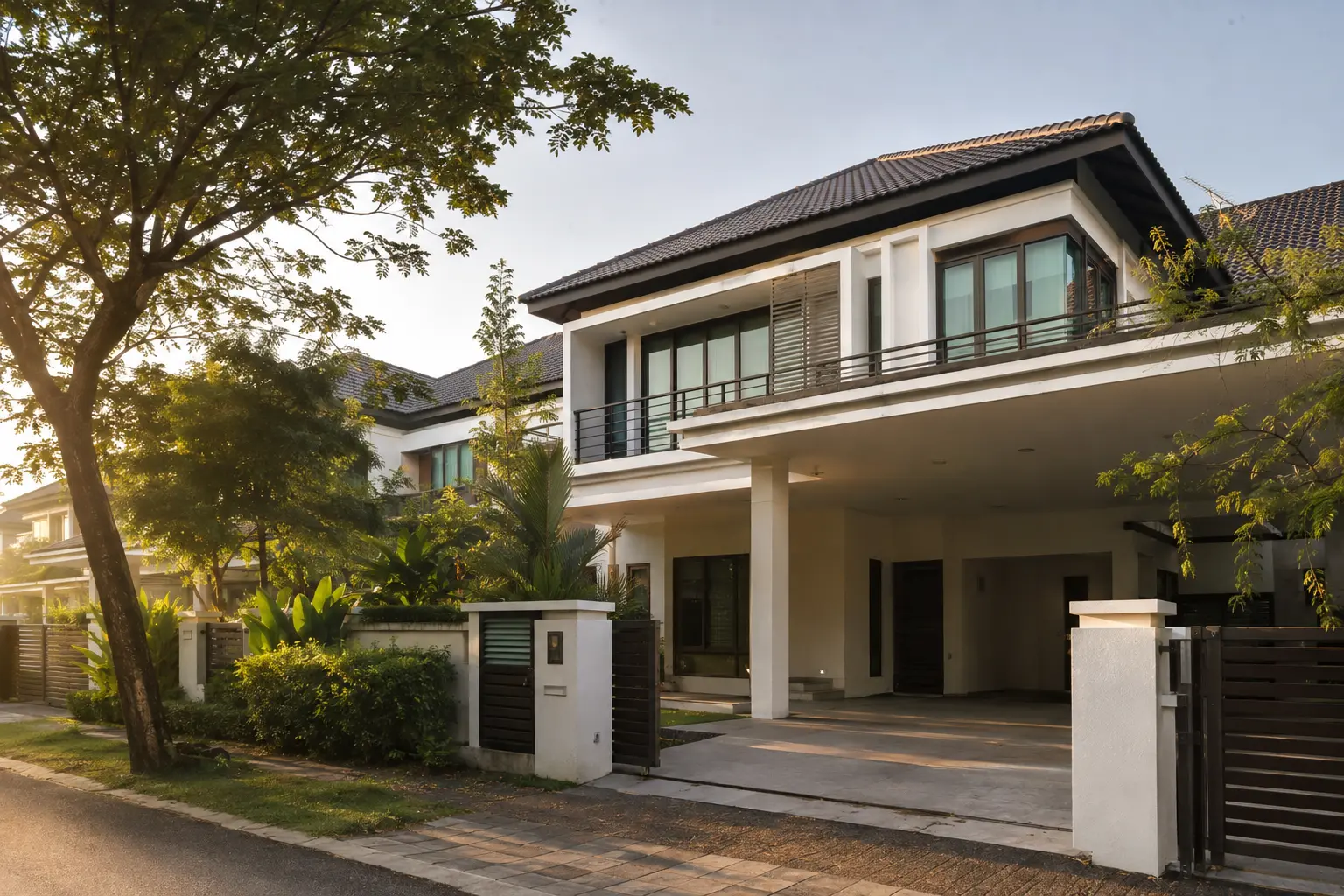 Malaysian residential property exterior